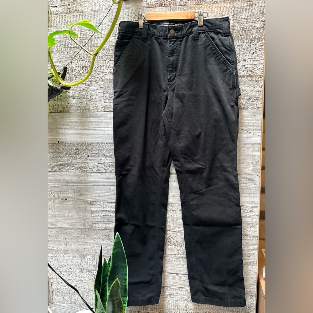 Carhartt | Relaxed Fit Twill Utility Work Pant - Men's 34x34(33), Black BN0324-M